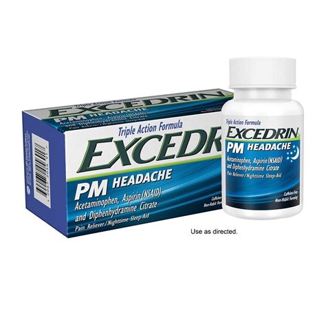 Excedrin PM Headache Caplets - 24 Count