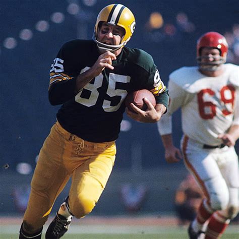 Jan. 15, 1967: 34-year old Green Bay Packers receiver Max McGee runs in the first Super Bowl ...