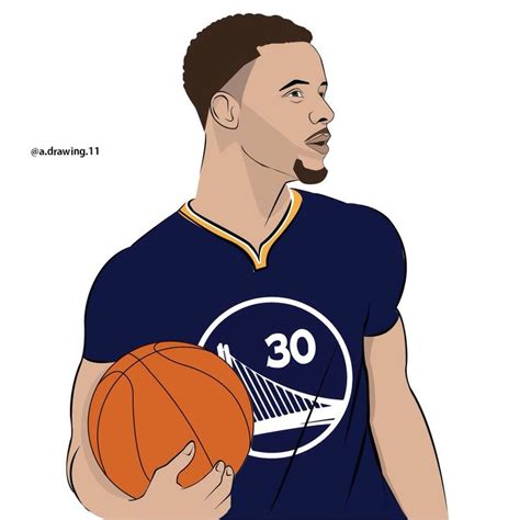 more on instagram @a.drawing.11 ;) | Sport illustration, Stephen curry ...