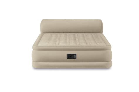 Intex 18" Queen Dura-Beam Ultra Plush Headboard Airbed Mattress with Internal Pump - Walmart.com ...