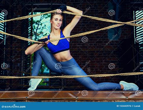 Woman at the boxing ring stock photo. Image of model - 153443976