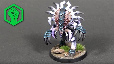 Retro painting: Warhammer 2nd edition Tyranids Zoanthrope - YouTube