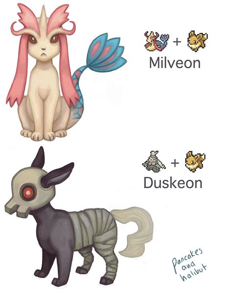 Pokemon eevee, Pokemon fusion, Eevee