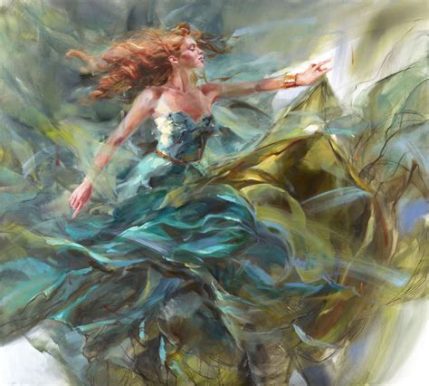 The Beauty Of Movement | Painting by Anna Razumovskaya