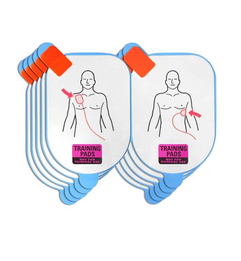 Defibtech Lifeline AED Adult Training PADs (Pack of 5) – One Beat Medical