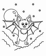 Bat Coloring Pages  ColoringLib sketch template