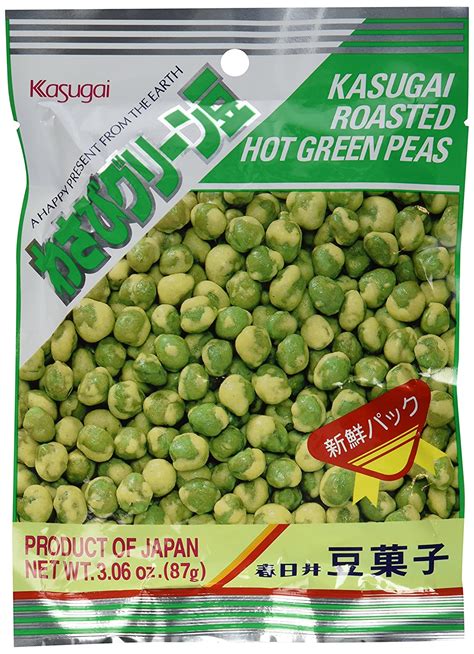 Kasugai + Kasugai Roasted Hot Wasabi Flavor Green Peas