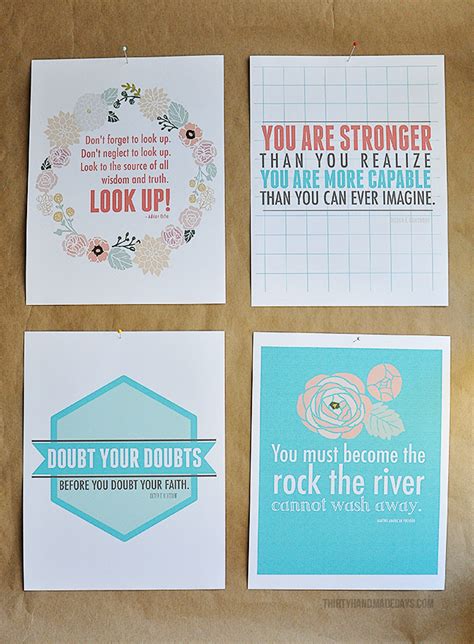 Inspirational Printable Quotes