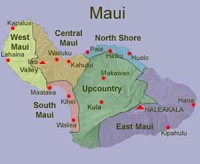 Maui Map Pictures | Map of Hawaii Cities and Islands