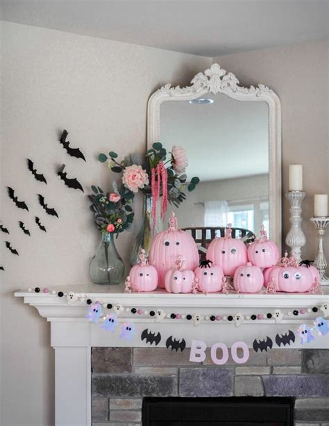 Pink Pumpkin Decorations