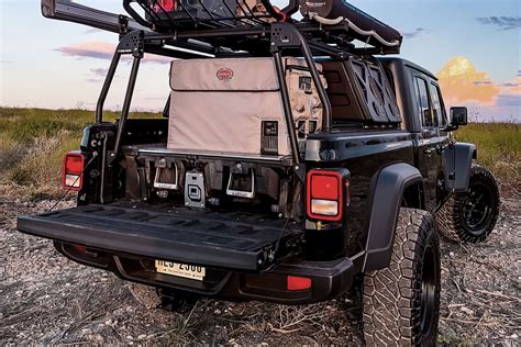 DECKED Jeep Gladiator Truck Bed Storage System and Organizer