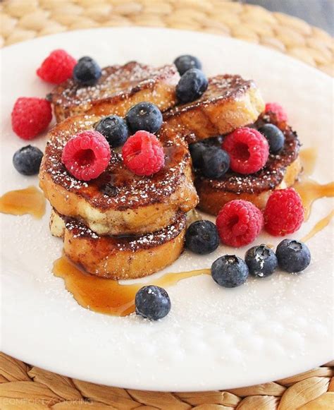 Cinnamon-Vanilla Mini French Toast with Berries – The Comfort of Cooking