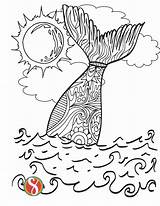 Free Mermaid Coloring Pages — Stevie Doodles sketch template