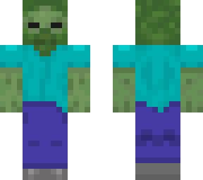 Zombie Texture Update 1.14 | Minecraft Skin