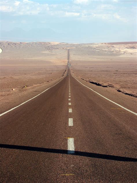 long road - desert | Beautiful roads, Desert road, Dangerous roads