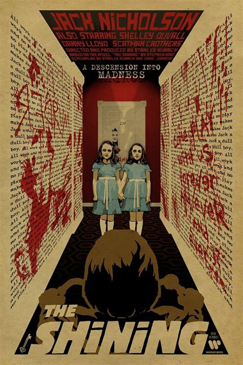 The Shining poster. Grady Twins. Jack Nicholson. by UncleGertrudes