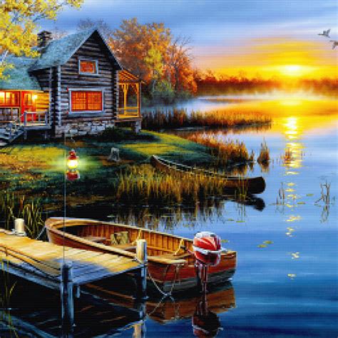 Landscapes & Vistas Diamond Painting Kits - Full Drill – Paint With ...