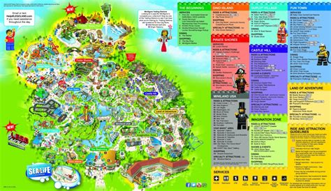 Legoland Map California 2018 | Printable Maps