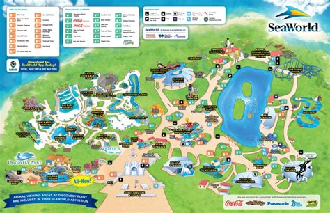 San Antonio Seaworld Map - Seaworld California Map - Printable Maps