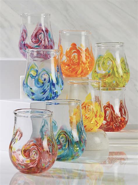 Wine Glass Crafts, Jar Crafts, Universidad Ideas, Hand Painted Wine ...