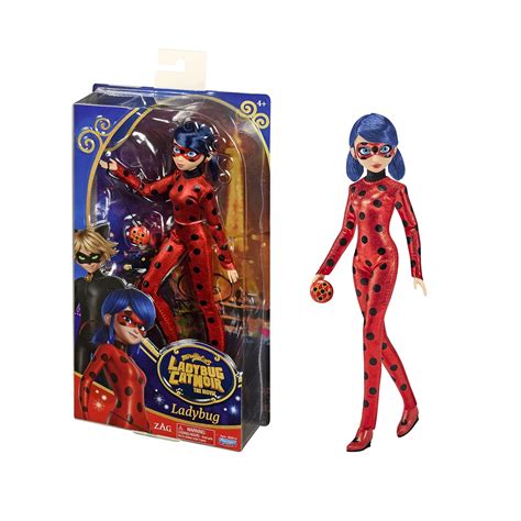 Buy MiraculousLadybug & Cat Noir Movie Exclusive 10.5" Ladybug Fashion Doll, Movie Accessory ...