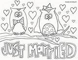 Personalized Wedding Coloring Book Pages sketch template
