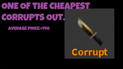 Give you corrupt knife by Mm2_weapons | Fiverr