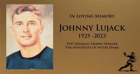 1947 Heisman Trophy Winner Johnny Lujack Dies At 98 - Heisman