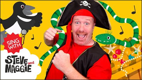 Pirate Adventure Song for Kids with Steve and Maggie | Songs for kids ...