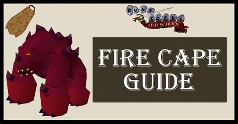 OSRS Fire Cape Guide | Gear & Strategy for Jad