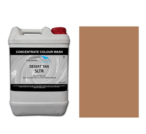 DESERT TAN COLOUR WASH 5L - Permacolour