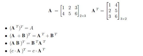 Matrix algebra review