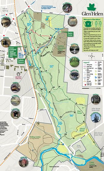 Glen Helen | Trail Map | Yellow Springs