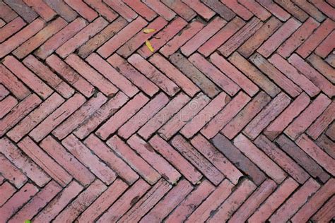 Red Brick Floor Texture