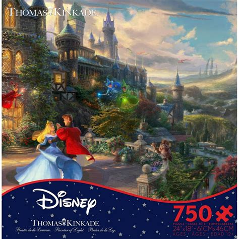 Ceaco - Thomas Kinkade - The Disney Collection - Sleeping Beauty ...