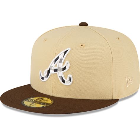 MLB Blond Fitted Hats by New Era | Tan & Brown 2023 Fitted Caps