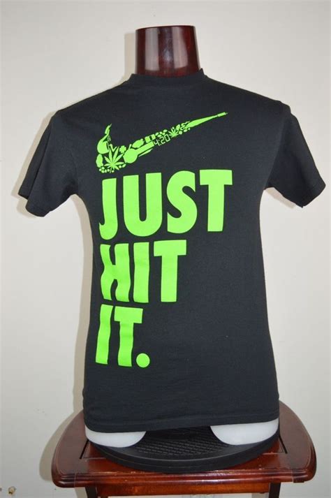 Spencers Nike Swoosh Just Hit It Mens S Black Graphic T Shirt short ...