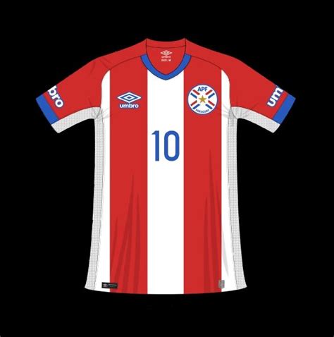 Paraguay Home | Fantasy football shirt, Football kits, Paraguay