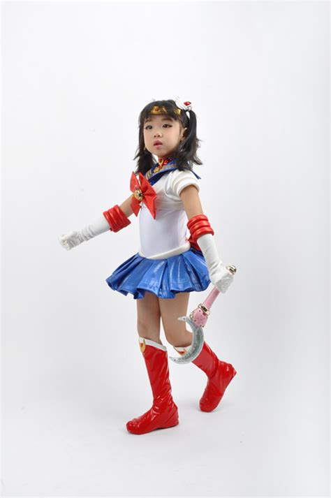 Sailor Moon Princess Sailor Moon Tsukino Usagi Make Up Suit for Kids Cosplay Costume ...