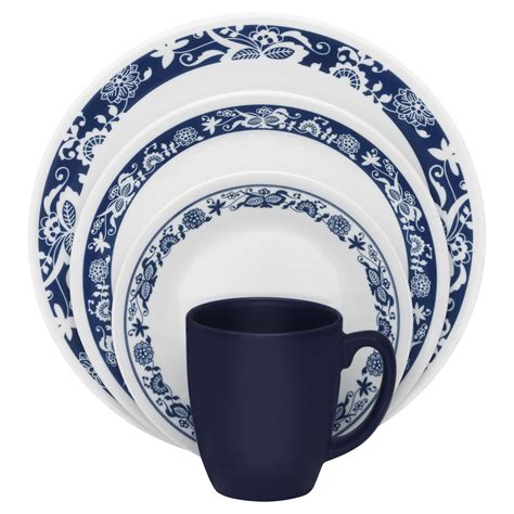 Corelle Livingware 16-Piece Dinnerware Set - True Blue