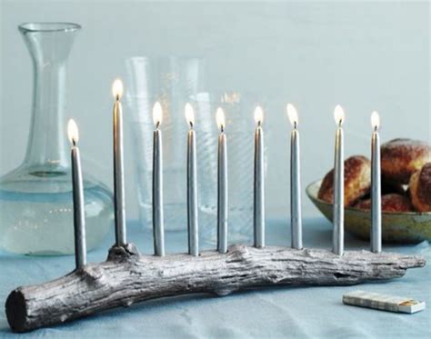 13 DIY Menorahs to Make This Hanukkah - Brit + Co