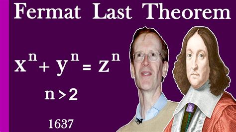 Fermat's Last Theorem - Explanation and story about its proof - YouTube