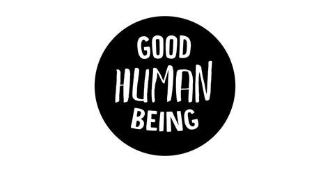 Good Human being stamp - Human - T-Shirt | TeePublic