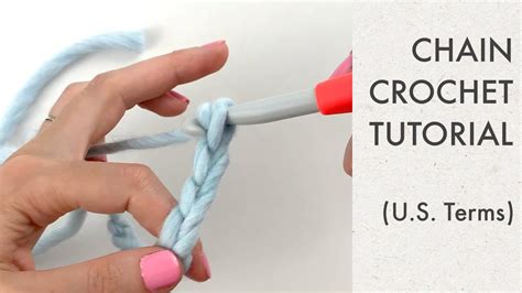 Chain Tutorial for Crochet - YouTube