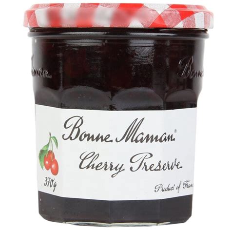 Bonne Maman Cherry Jam 370g Jar (6 Jars/Pack) - Phuket Food