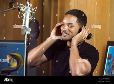 SHARK TALE ANIMATION FILM INDUSTRY/PRODUCTION SHOTS 2000s WILL SMITH DOING A VOICE OVER Date ...