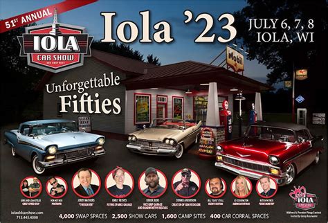 Iola Car Show 2023 Schedule - Old Cars Weekly