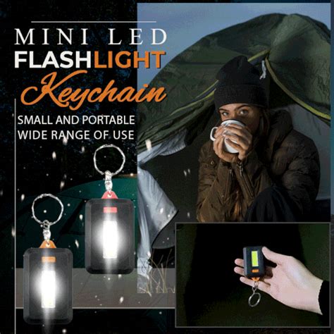 Mini LED Flashlight Keychain - wilcombree