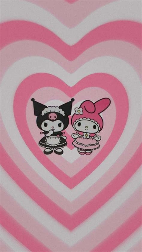 [100+] Kuromi And My Melody Wallpapers | Wallpapers.com