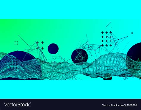 Abstract bright geometric background Royalty Free Vector